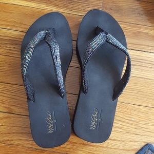 Wedge  Flip Flops - LIKE NEW
